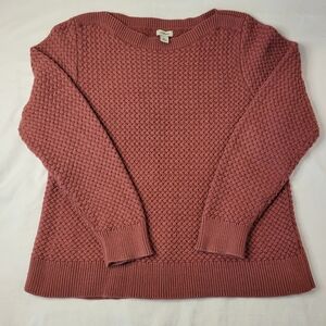 L.L. Bean Women's Rose Knit Sweater